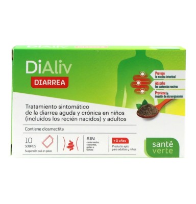 SANTE VERTE DIALIV DIARREA 10 SOBRES