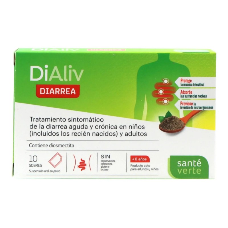 SANTE VERTE DIALIV DIARREA 10 SOBRES