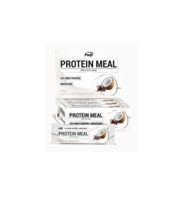 PROTEIN MEAL 12 BARRITAS 35 G SABOR COCONUT & CHOCOLATE