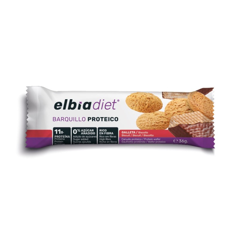 ELBIA DIET BARQUILLO PROTEICO GALLETA