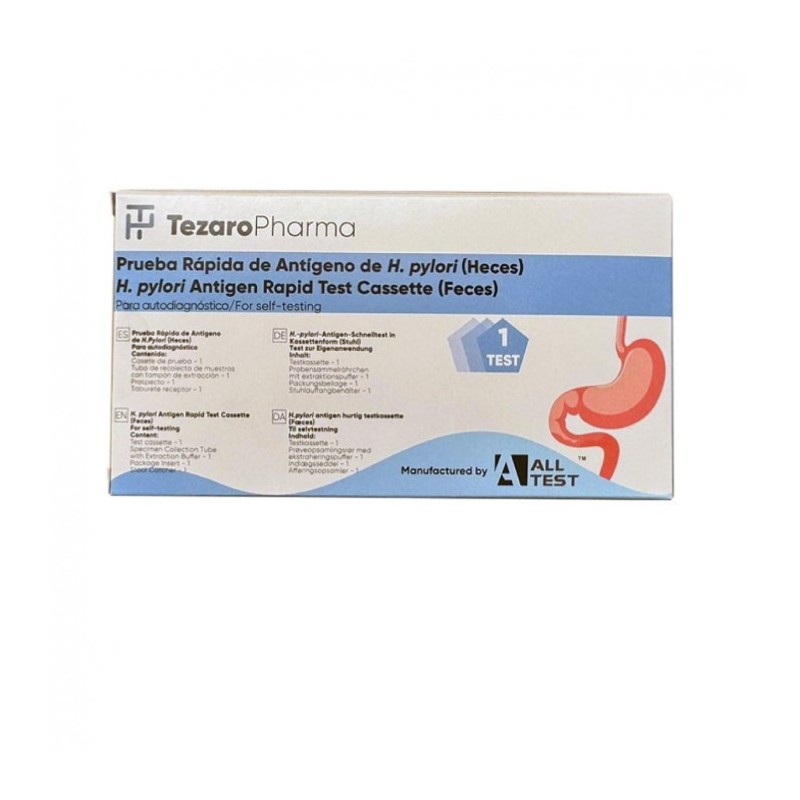 TEZARO PHARMA TEST DE HELICOBACTER PYLORI 1 UNIDAD