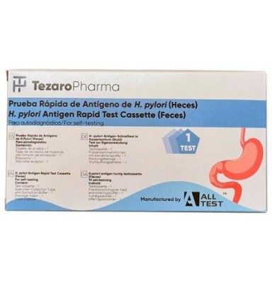 TEZARO PHARMA TEST DE HELICOBACTER PYLORI 1 UNIDAD