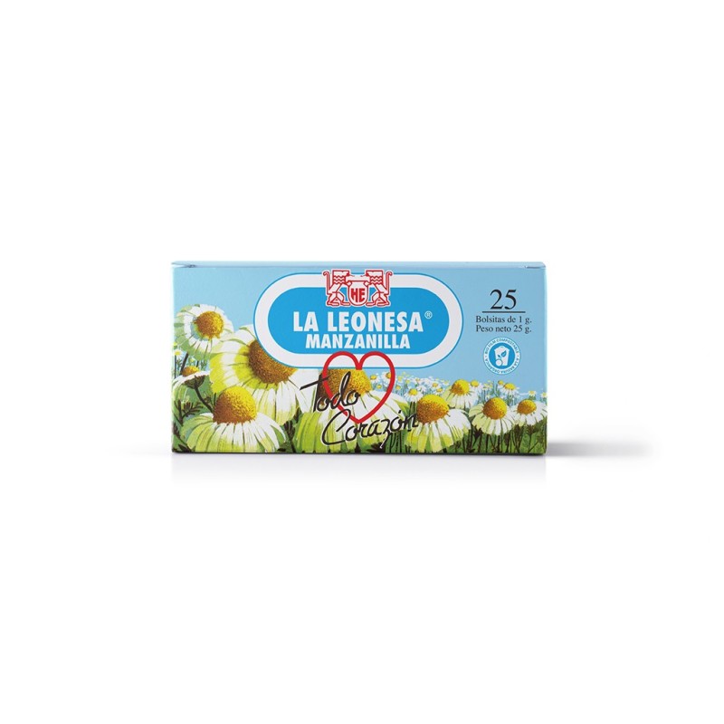 INFUSION LA LEONESA MANZANILLA 25 UDS