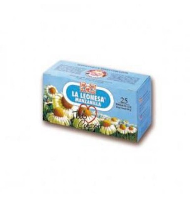 INFUSION LA LEONESA MANZANILLA 25 UDS