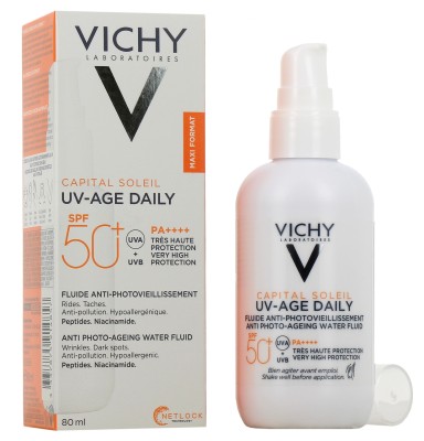 VICHY CAPITAL SOLEIL UV-AGE DAILY FLUIDO SPF50+ 40ML