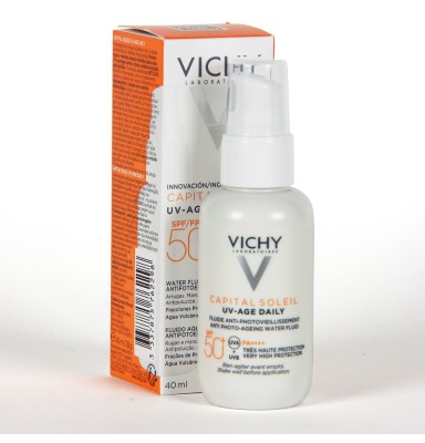 VICHY CAPITAL SOLEIL UV-AGE DAILY FLUIDO SPF50+ 40ML