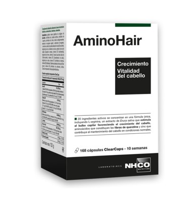 NHCO AMINOHAIR 168 CAPSULAS