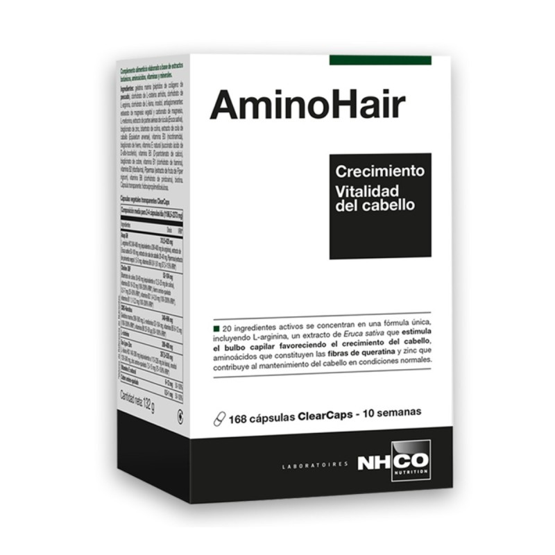 NHCO AMINOHAIR 168 CAPSULAS