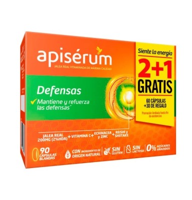 APISERUM DEFENSAS 3 X 30 CAPSULAS