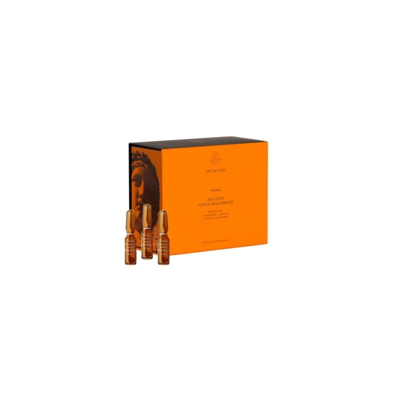 ARTURO ALBA SOLUCION NATIVA DESALTERANTE 20 AMP X 1 ML