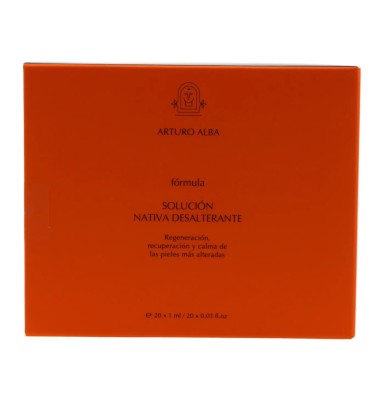ARTURO ALBA SOLUCION NATIVA DESALTERANTE 20 AMP X 1 ML