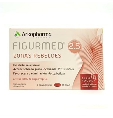 FIGURMED 2.5 ZONAS REBELDES ARKOPHARMA  60 CAPSULAS