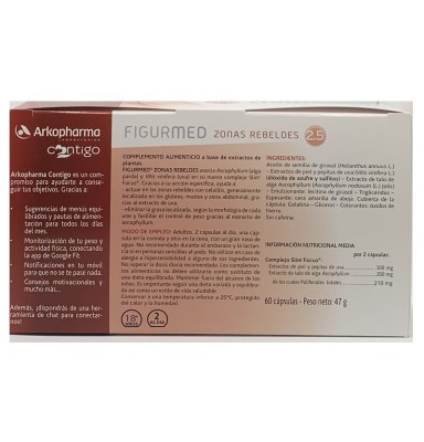 FIGURMED 2.5 ZONAS REBELDES ARKOPHARMA  60 CAPSULAS