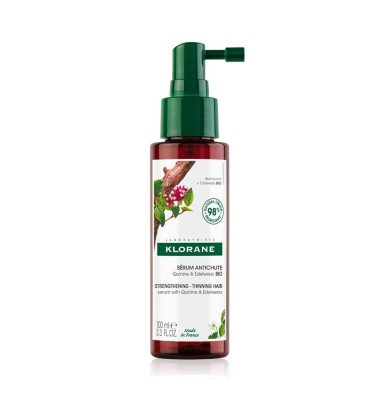 KLORANE SERUM ANTICAIDA A LA QUININA Y EDELWEISS BIO 1 FRASCO CON PULVERIZADOR 100 ML