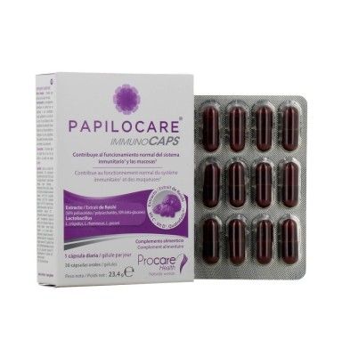 PAPILOCARE INMUNOCAPS 30 CAPSULAS