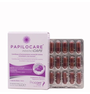 PAPILOCARE INMUNOCAPS 30 CAPSULAS