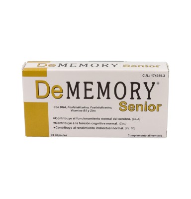 DE MEMORY SENIOR 30 CAPS
