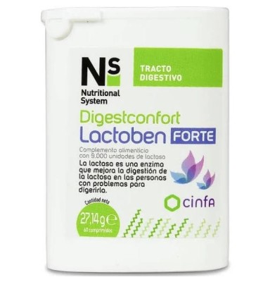 NS DIGESTCONFORT LACTOBEN FORTE 60 COMPRIMIDOS