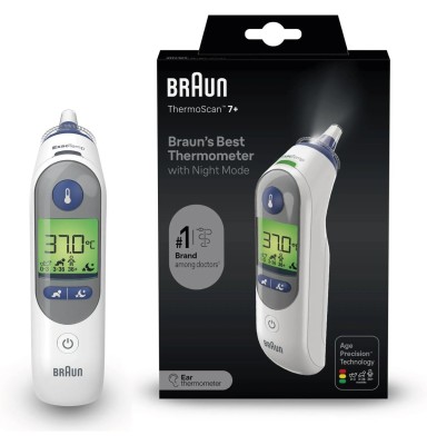 BRAUN THERMOSCAN7 TERMOMETRO DE OIDO INFRARROJOS  IRT6525