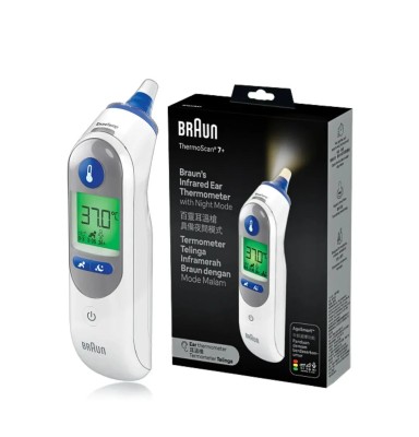BRAUN THERMOSCAN7 TERMOMETRO DE OIDO INFRARROJOS  IRT6525