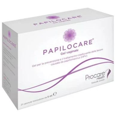 PAPILOCARE GEL VAGINAL 21 CANULAS MONODOSIS 5 ML