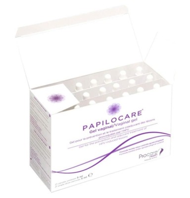 PAPILOCARE GEL VAGINAL 21 CANULAS MONODOSIS 5 ML