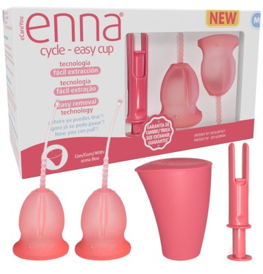 ENNA CYCLE EASY CUP TALLA M CON APLICADOR