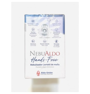 NEBULIZADOR PORTATIL DE MALLA NEBUALDO HANDS FREE 1 UNIDAD