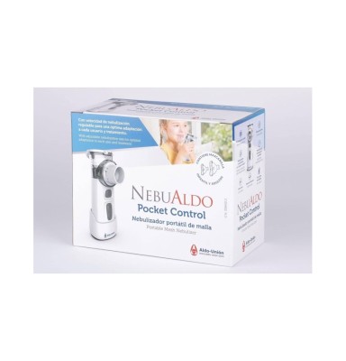 NEBULIZADOR PORTATIL DE MALLA NEBUALDO POCKET CONTROL 1 UNIDAD