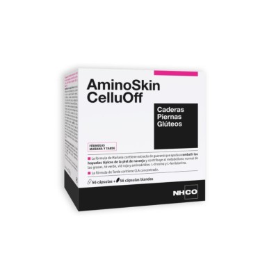 AMINOSKIN CELLUOFF 56 CAPSULAS + 56 CAPSULAS BLANDAS